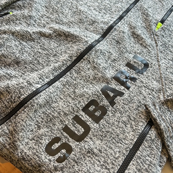 Subaru STI Hoodie Full Zip Sweatshirt Unisex JDM Cars Japanese AWD Fleece Rally - Picture 2 of 9